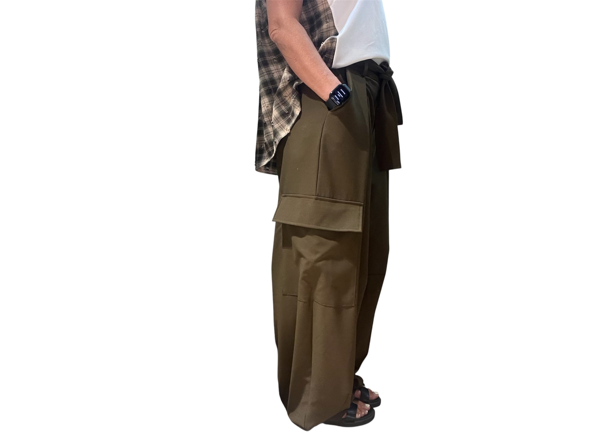 Pantalone cargo militare