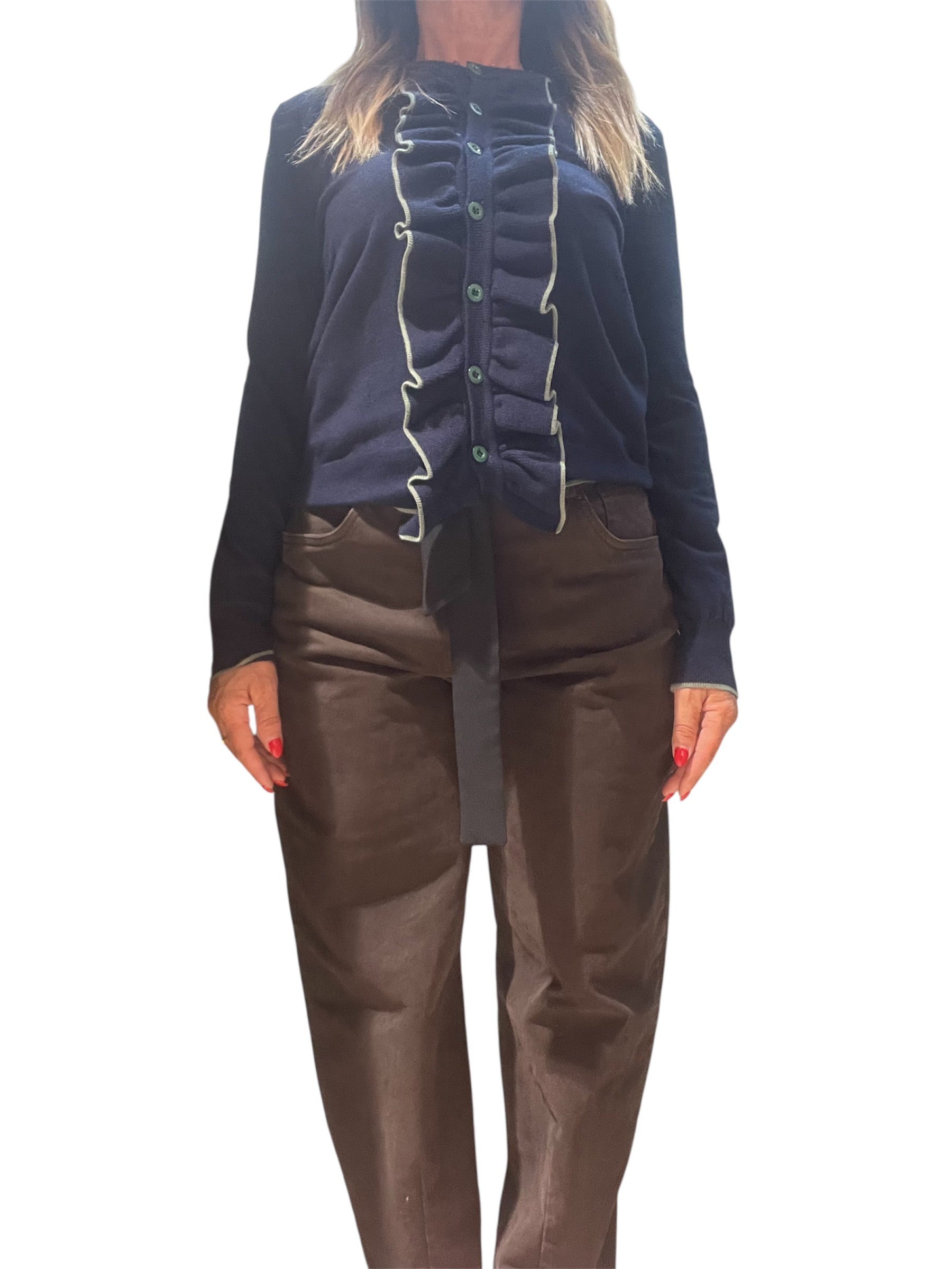 Cardigan tensione in