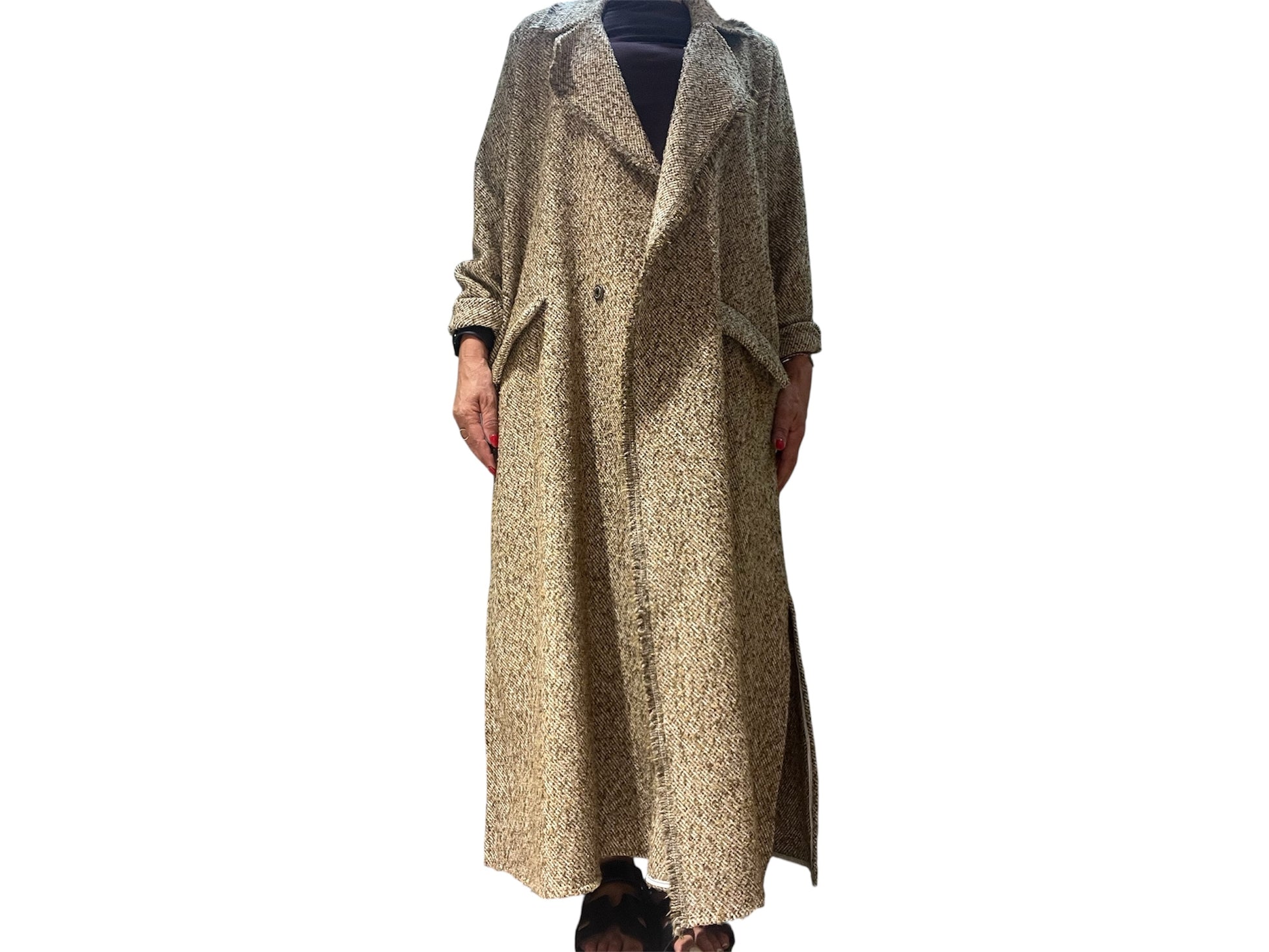 Cappotto PHILIA LOFT senape