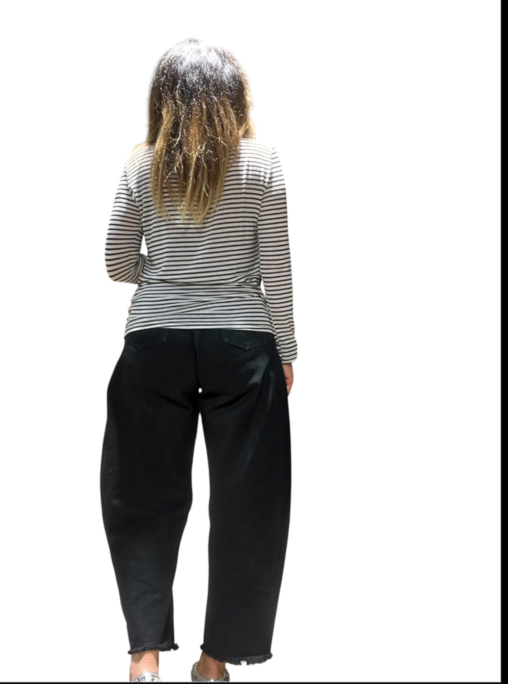Maglia panna nero philia loft