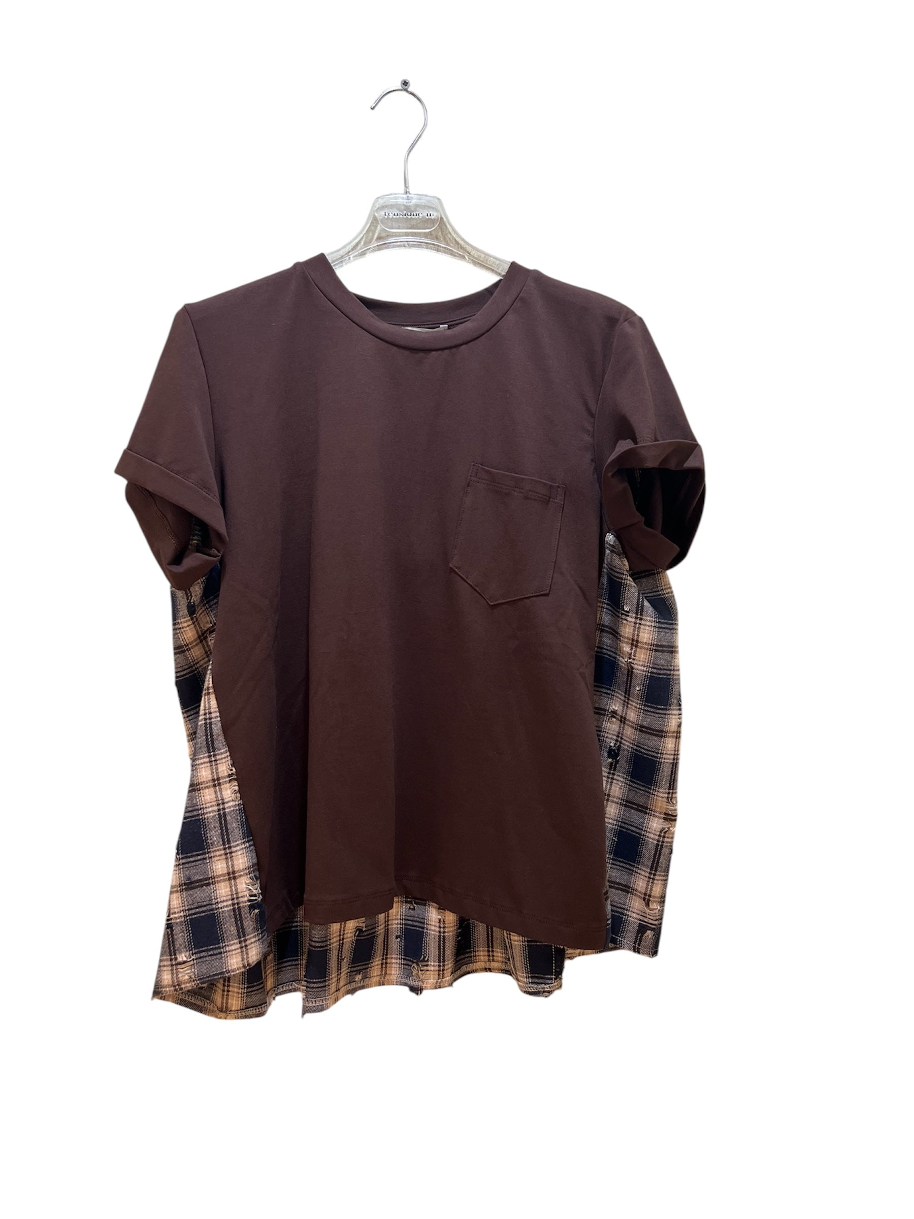 T shirt check moro Susy mix tg u