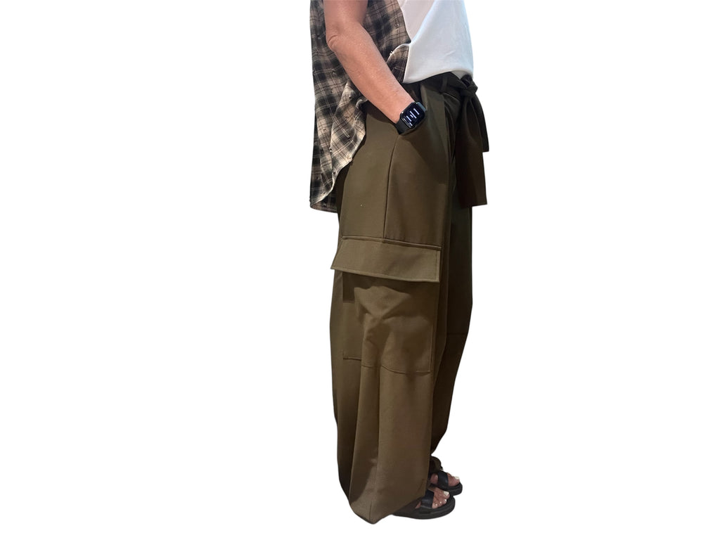 Pantalone cargo militare
