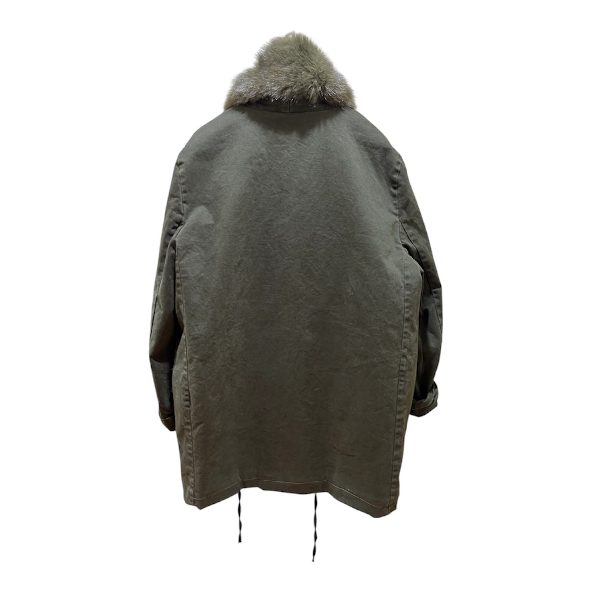 Parka verde tensione in