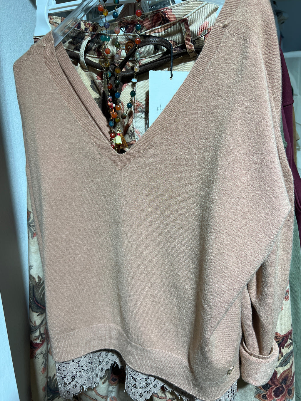 Maglia crema philia loft