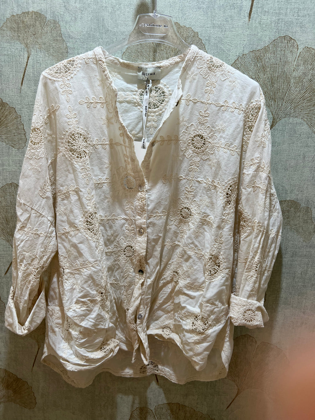 Camicia ricamata Susy mix