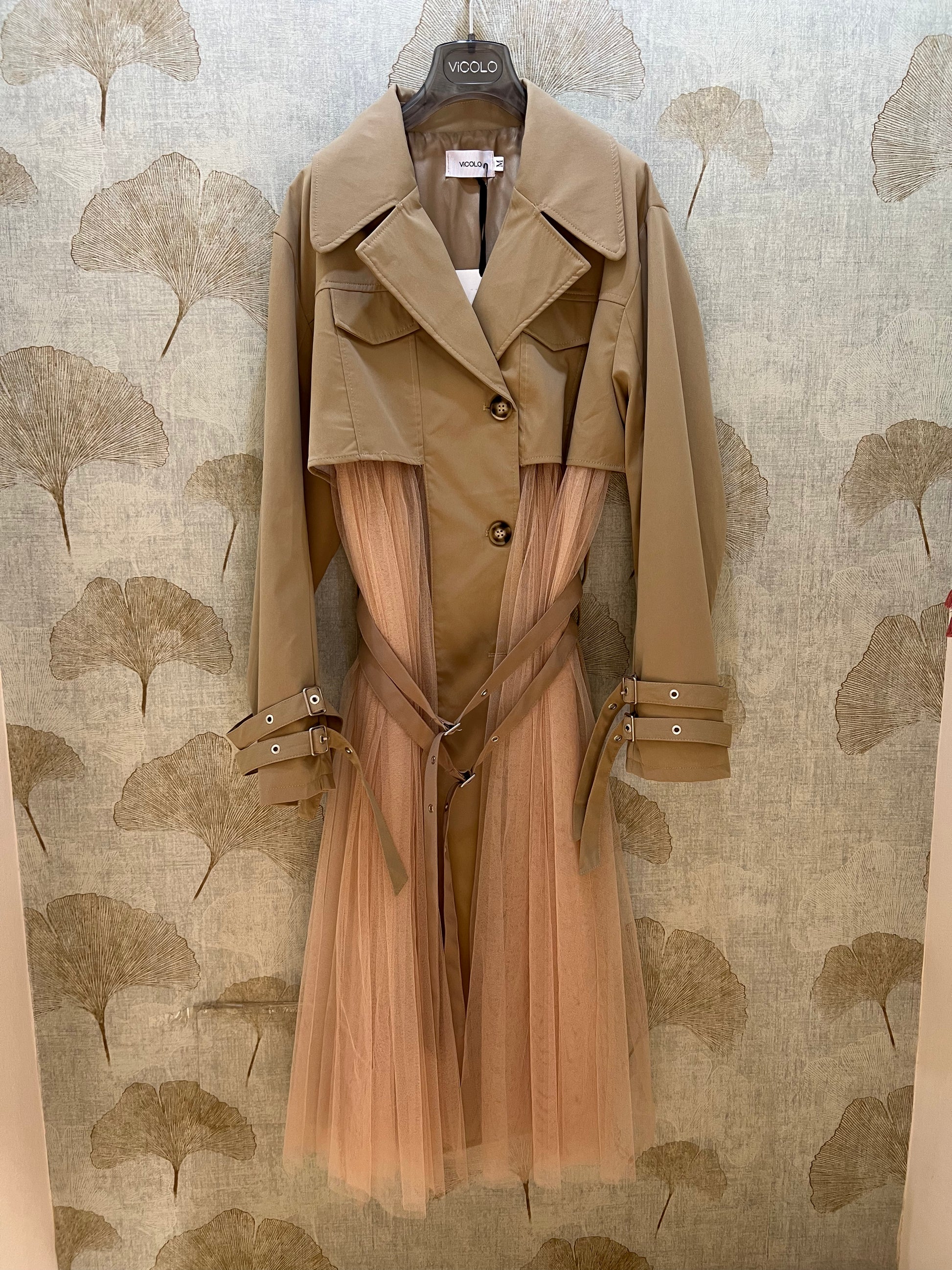 Trench tulle Vicolo